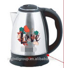 Cool Printing Cordless Electric Tea Kettle Seamless Welding CE CB Certification