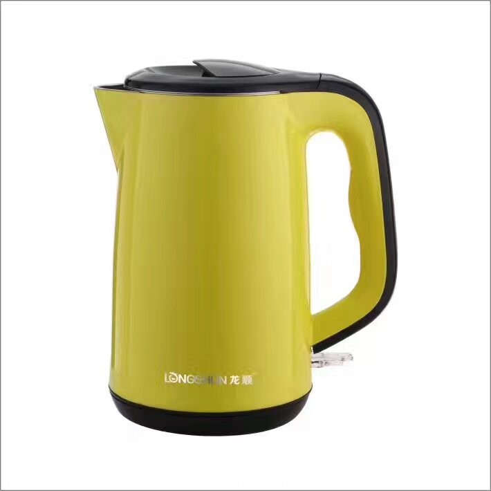 Anti Hot Double Wall Electric Kettle 2.0L Large Capacity Seamless Welding